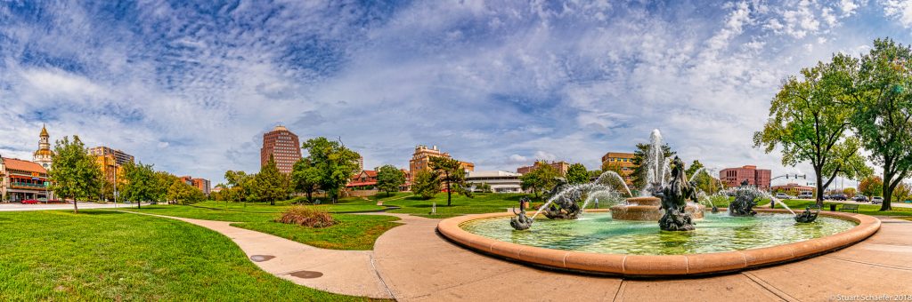 KC Country Club Plaza Pano View